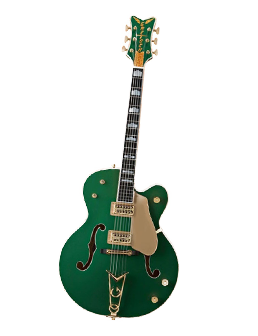 Emerald Colored Guitar
